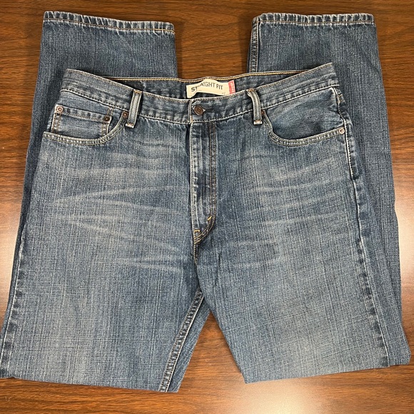 Levi's 505 Straight Fit Jeans - 36 x 32 - Picture 1 of 6
